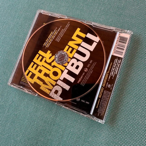 Feel This Moment CD single by Pitbull & Christina Aguilera like new, pop