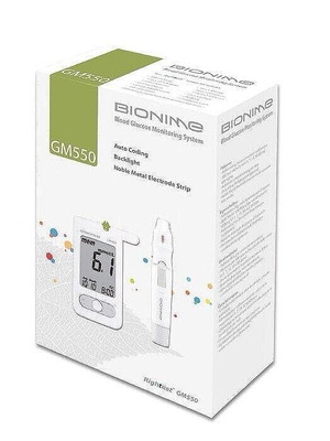 Глюкомер Bionime GM550 нов