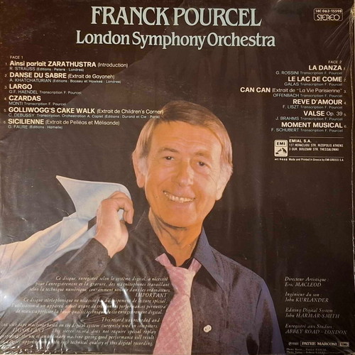 Franck Pourcel London Symphony Orchestra Classic In Digital Vol. 2 vinyl like new, classical