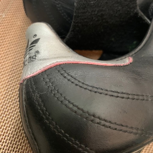 Adidas leather football shoes used, size 42, Bernd Schuster