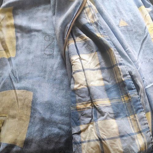 Duvet with duvet cover for single bed used