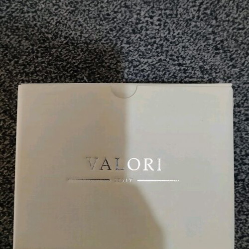 Valori Italy decorative item new with silver detail and certificate