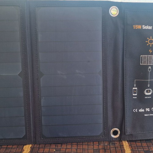 Invictus Solar Panel Charger like new, portable camping power