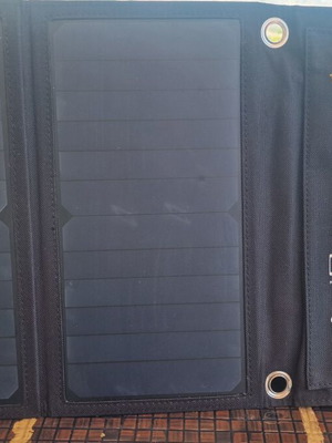 Invictus Solar Panel Charger like new, portable camping power