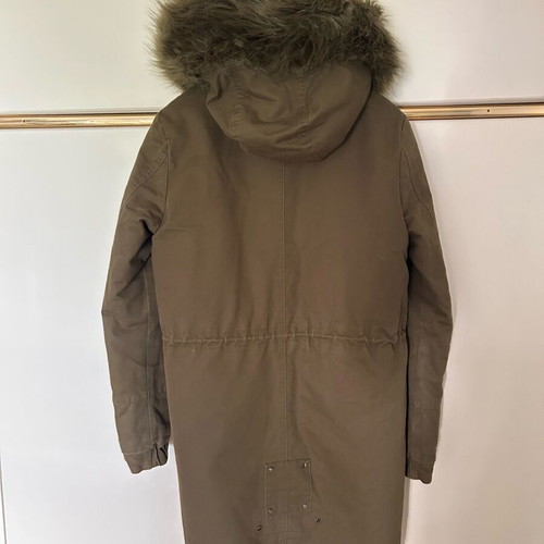 Women's jacket new in olive color size M