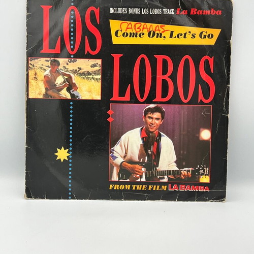 Los Lobos Come On, Let's Go vinyl record