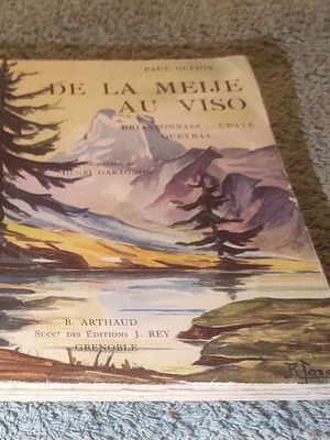 De la Meije au Viso book like new, French language