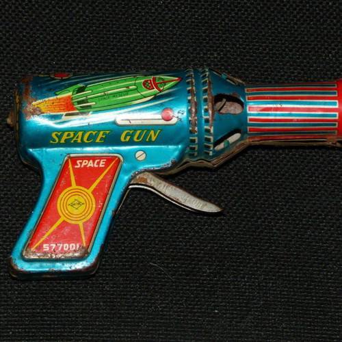 Tin Space Gun used