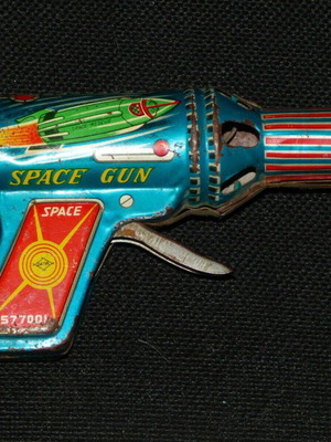 Tin Space Gun used