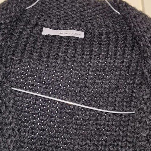 More women's short cape used, black