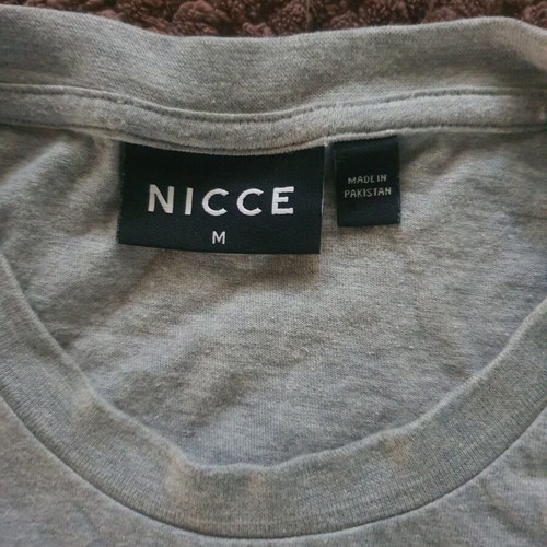 Nicce London ανδρικό t shirt γκρι μέγεθος M σαν καινούργιο