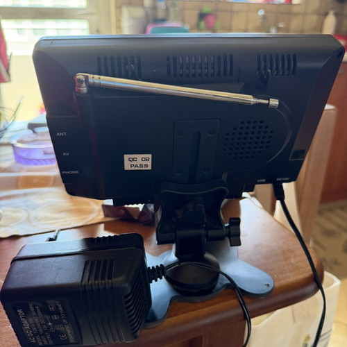 Portable LCD TVs and monitors used, pack of 3 with remotes and power supplies