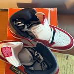 Nike Jordan 1 High OG Lost & Found αφόρετα νούμερο 46 μαύρο και κόκκινο