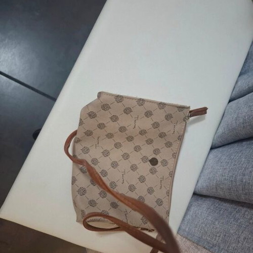 Thiros shoulder bag like new, beige and brown