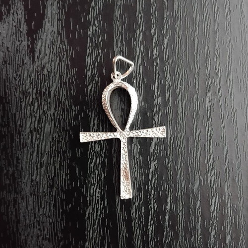 Silver ankh key of life pendant new