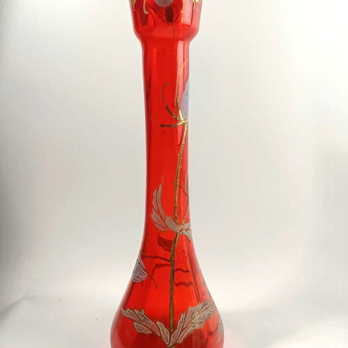 Antique François-Théodore Legras Art Nouveau Vase like new
