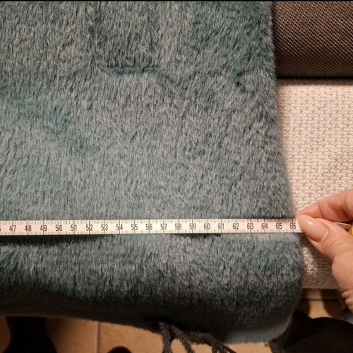 Parabita Blue Mint Coat like new, plus size