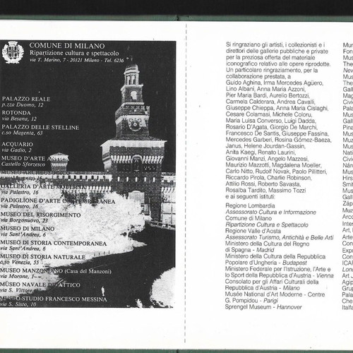 '88 I Giorni E Gli Artisti Italian Diary 1988 used
