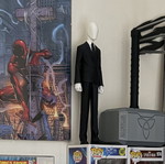 Slenderman figure 3D printed