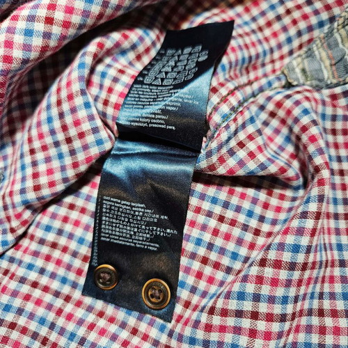 Hilfiger Denim men's checked shirt size M like new