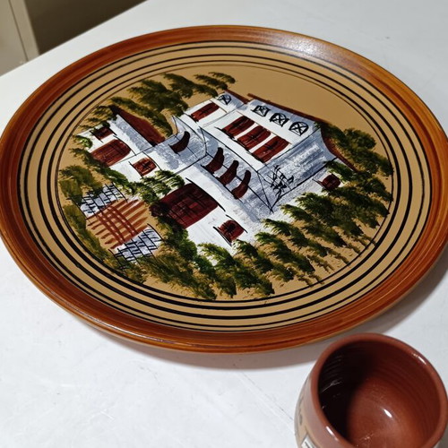 Touristic Pelion Clay Set with Ceramic Coating, New