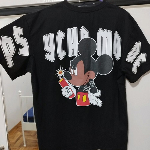 Back2jeans men's short-sleeve wide t-shirt like new black