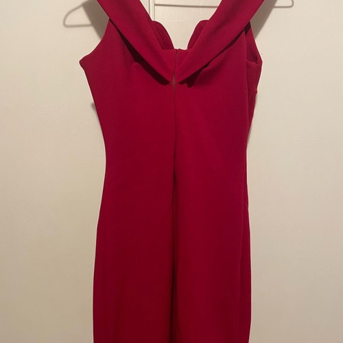 Mini dress red size S used with nice bust lining