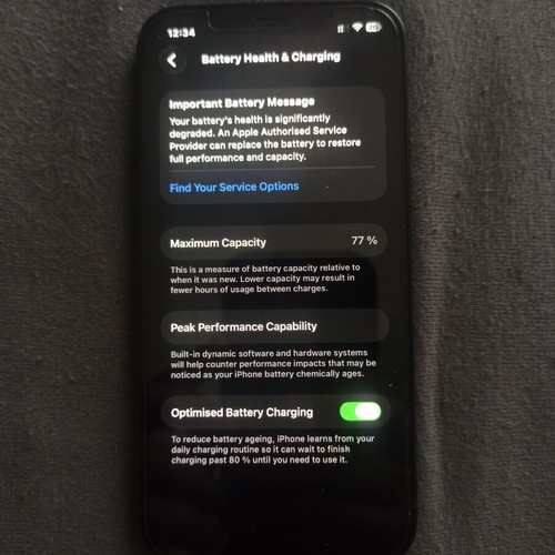 Apple iPhone 12 64GB used, black, dual SIM