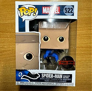 Funko Pop #522 Spider-Man Marvel Special Edition Bombastic Bag-Man