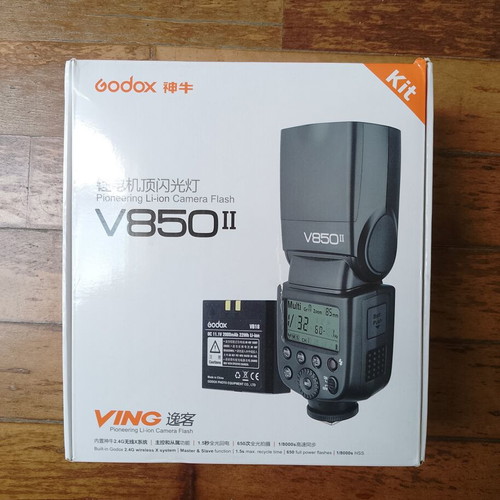 Godox V850II V850 Flash like new