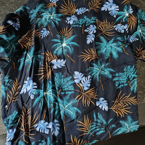 Men's Hawaiian shirt WOOF Republic used, size L