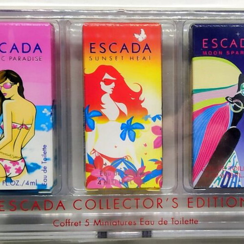 Escada Collector's Edition mini perfume set 5x4ml Eau de Toilette