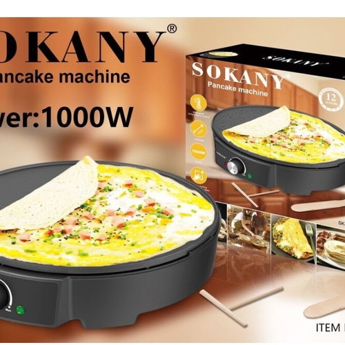 Crepe maker 30cm inox new