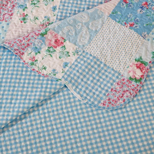 Bedspread set new, microfiber quilted 250x270 cm with pillowcases
