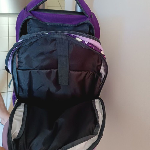 Polo school backpack like new, wheeled with 4 compartments