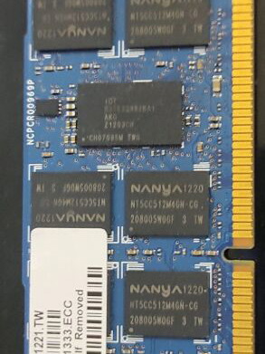 8GB PC3 10600R RAM used