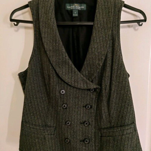 Ralph Lauren women's vintage vest Lauren Jeans Co. like new, small