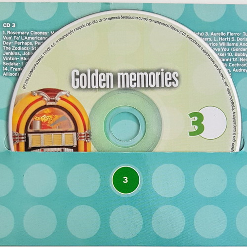Golden Memories The Gold Party Collection 4 CD like new
