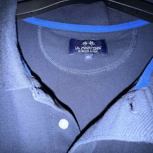 La Martina polo shirt XL blue like new