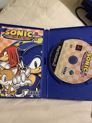 Sonic Mega Collection PS2 game used with manual