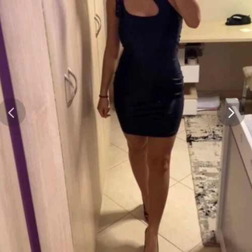 Versace Couture Dress Short size S like new black