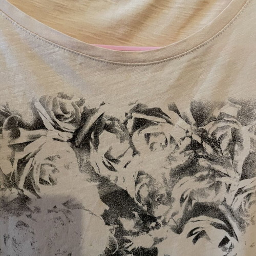 Sisley women's blouse like new, salmon color, 100% cotton, size M
