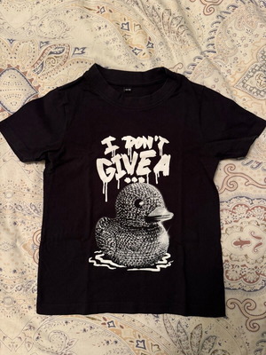 Μαύρο T-shirt 5-6 ετών σαν καινούργιο