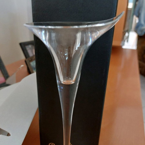 Rosenthal crystal candle holder used