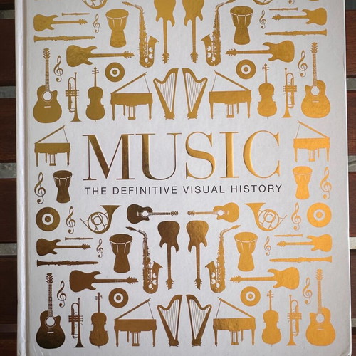 Music The Definitive Visual History book like new