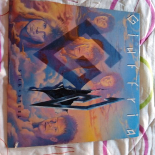 Giuffria vinyl records Silk and Steel 1986 and Giuffria 1984 like new