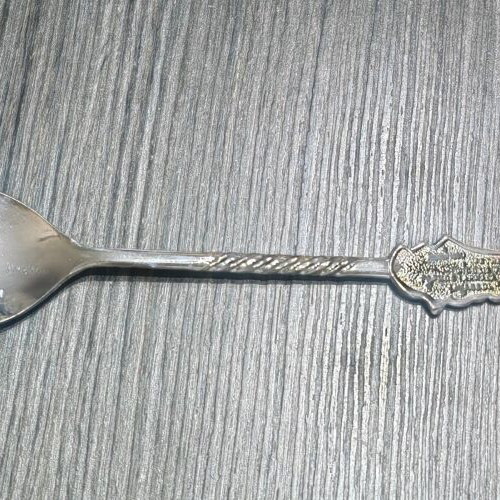Silver souvenir spoon from Cyprus new