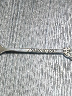 Silver souvenir spoon from Cyprus new