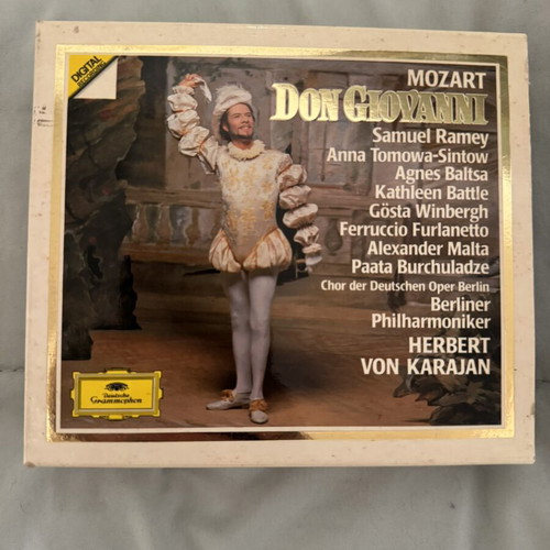 Don Giovanni Mozart CD like new
