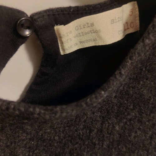 Zara kids dress like new, 5 years old, black and grey